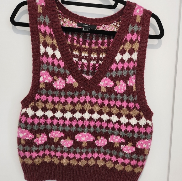 Pink multi color vest - Picture 1 of 3